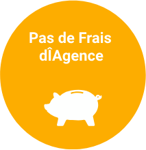 pas de frais d'agence